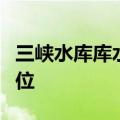 三峡水库库水位已拦洪运用至历史同期最高水位