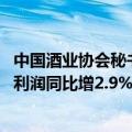 中国酒业协会秘书长何勇：1-5月啤酒行业收入同比降0.5% 利润同比增2.9%
