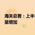 海关总署：上半年铁矿砂、煤、天然气等主要大宗商品进口量增加