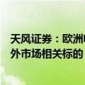 天风证券：欧洲电网加速建设有望带来增量，看好已打开海外市场相关标的