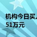 机构今日买入英维克等5股，抛售宸展光电4551万元