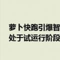 萝卜快跑引爆智能网约车概念，4连板锦江在线回应：业务处于试运行阶段，当前未打算大规模推广