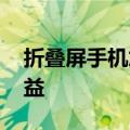 折叠屏手机加速迭代升级 产业链企业有望受益