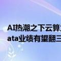 AI热潮之下云算力需求爆表 德国信息技术公司Northern Data业绩有望翻三倍
