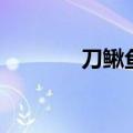 刀鳅鱼吃什么食物（刀鳅鱼）