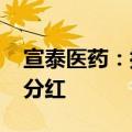 宣泰医药：控股股东提议实施2024年度中期分红