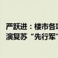 严跃进：楼市各项指标出现积极变化和复苏迹象 一线城市扮演复苏“先行军”