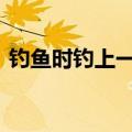 钓鱼时钓上一头活猪 网友：水里怎么啥都有