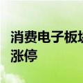 消费电子板块盘初反弹，瀛通通讯、科森科技涨停