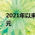 2021年以来，茅台累计投入研发费用15.4亿元