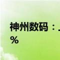神州数码：上半年净利润同比预增15%—20%