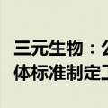 三元生物：公司积极参与了我国阿洛酮糖的团体标准制定工作