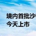 境内首批沙特交易型开放式指数基金（ETF）今天上市