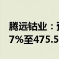 腾远钴业：预计上半年净利润同比增长343.07%至475.50%