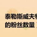 泰勒斯威夫特全球粉丝有多少（斯威夫特泰勒的粉丝数量）