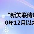 “新美联储通讯社”：美国通胀顽固性创2020年12月以来新低