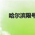哈尔滨限号吗?怎么限号（哈尔滨限号）