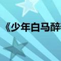 《少年白马醉春风》，优酷许给年轻人的江湖