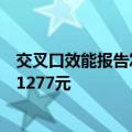 交叉口效能报告发布：单个路口高峰时段每小时经济损失达1277元
