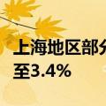 上海地区部分银行火速下调，首套房贷利率降至3.4%