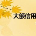 大额信用卡怎么办理（大额信用卡）