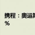 携程：奥运期间巴黎酒店预订量同比增长194%
