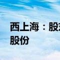西上海：股东汇嘉创投拟减持公司不超过1%股份