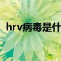hrv病毒是什么病毒怎么传染的（hrv病毒）
