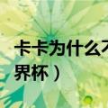 卡卡为什么不参加美洲杯（卡卡为什么无缘世界杯）
