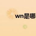 wn是哪个国家（w国是哪个国家）