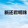 新还君明珠 董洁版 电视剧（新还君明珠）