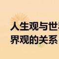 人生观与世界观的关系是什么?（人生观与世界观的关系）
