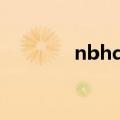 nbhd是什么（nbdl是什么）
