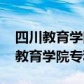 四川教育学院现在叫什么名字2003年（四川教育学院专科）