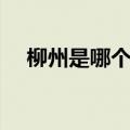 柳州是哪个省哪个城市（柳州是哪个省）