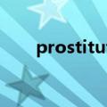 prostitution 英语（prostitution）
