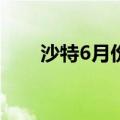 沙特6月份石油出口值同比下降9.3%