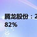 腾龙股份：2024年上半年净利润同比增长48.82%