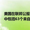 美国在联邦公报中宣布，将123个实体新增至实体清单，其中包括63个来自俄罗斯的实体