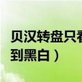 贝汉转盘只看到黑白还能玩吗（贝汉转盘只看到黑白）