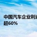 中国汽车企业利润：宁德时代 比亚迪超100亿美元 合计占比超60%