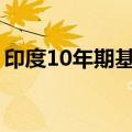印度10年期基准政府债券收益率下跌1个基点