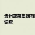 贵州蔬菜集团有限公司原董事长张文贵接受纪律审查和监察调查