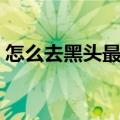 怎么去黑头最有用（怎样去黑头生活小妙招）