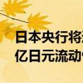 日本央行将通过直接购买商业票据提供4000亿日元流动性