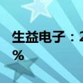 生益电子：2024年上半年净利润增长903.93%