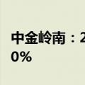 中金岭南：2024年上半年净利润同比增长0.30%