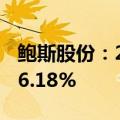 鲍斯股份：2024年上半年净利润同比增长106.18%
