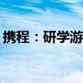携程：研学游延续火爆态势订单量暴增175%