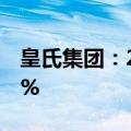 皇氏集团：2024上半年净利润同比下降99.4%